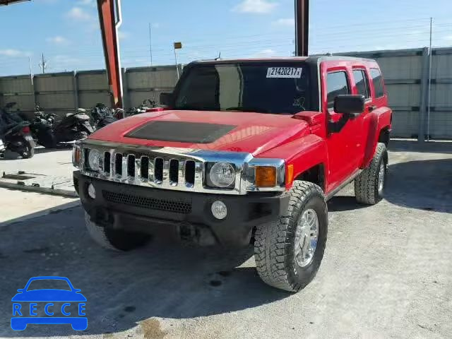 2007 HUMMER H3 SUV 5GTDN13EX78224820 image 1