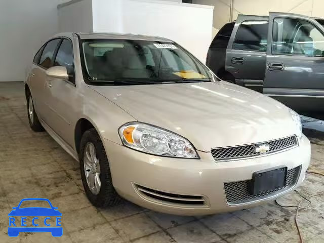 2012 CHEVROLET IMPALA LS 2G1WF5E35C1264874 зображення 0