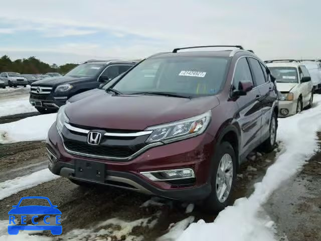 2015 HONDA CR-V EX-L 2HKRM4H78FH648296 image 1