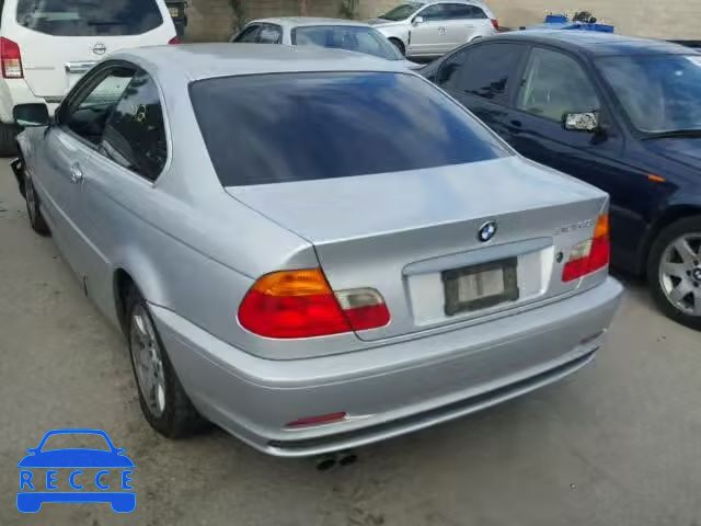 2002 BMW 325CI WBABN33412PG59189 image 2