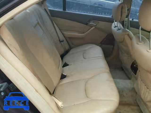 2000 MERCEDES-BENZ S430 WDBNG70J5YA009798 зображення 5