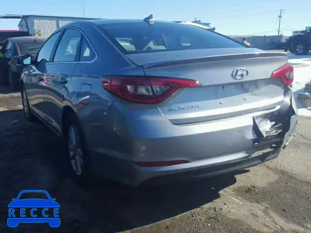 2017 HYUNDAI SONATA SE 5NPE24AF3HH495979 image 2