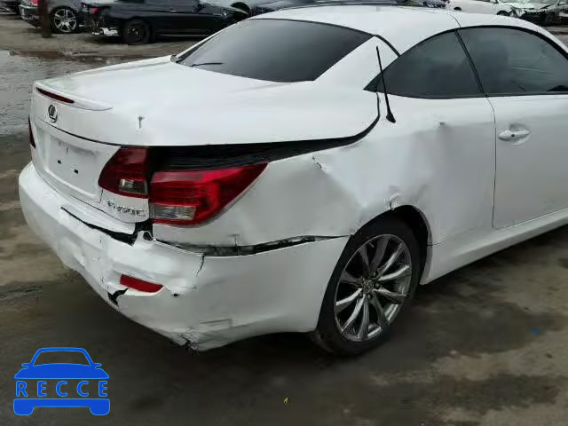 2015 LEXUS IS350 JTHFE2C2XF2511179 image 8