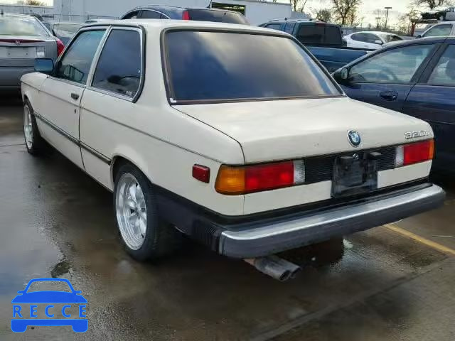 1983 BMW 320I WBAAG3308D8385275 image 2