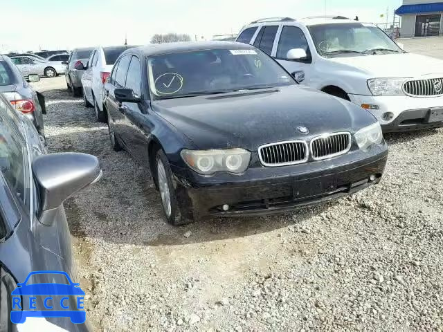 2005 BMW 745LI WBAGN63505DS57862 зображення 0