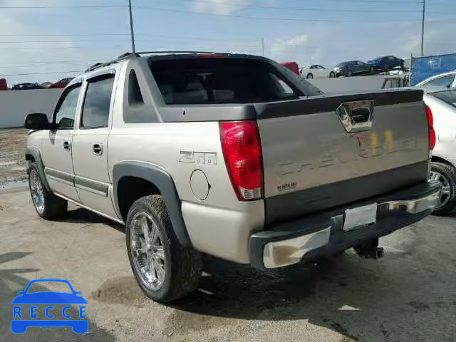 2004 CHEVROLET AVALANCHE 3GNEC12T74G273360 image 2