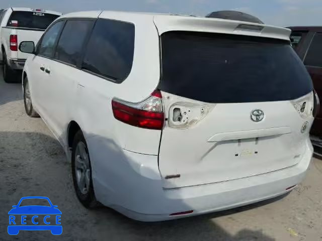 2015 TOYOTA SIENNA 5TDZK3DC0FS657930 image 2