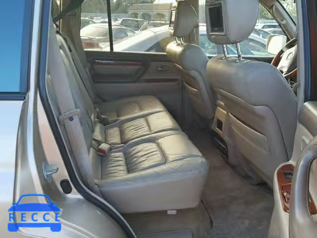 2001 LEXUS LX 470 JTJHT00W013507377 image 5