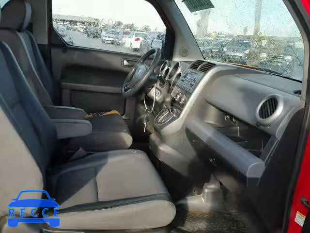 2005 HONDA ELEMENT EX 5J6YH18625L010507 image 4