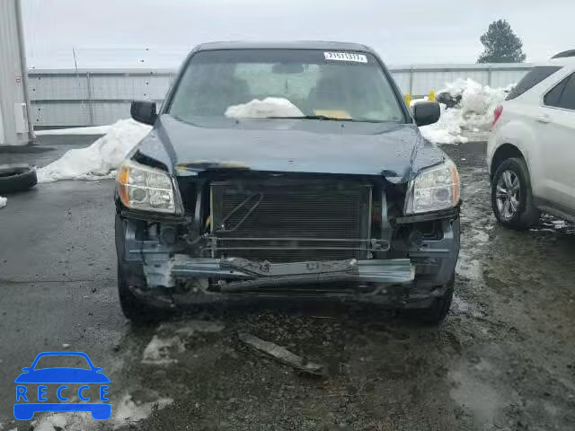 2006 HONDA PILOT LX 2HKYF18116H536620 зображення 8