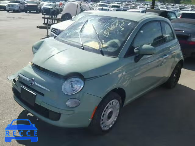 2014 FIAT 500 POP 3C3CFFAR4ET217559 image 1