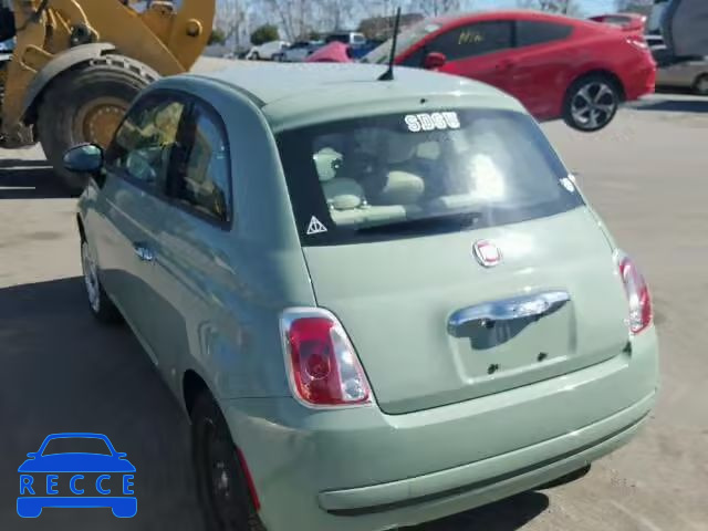 2014 FIAT 500 POP 3C3CFFAR4ET217559 image 2