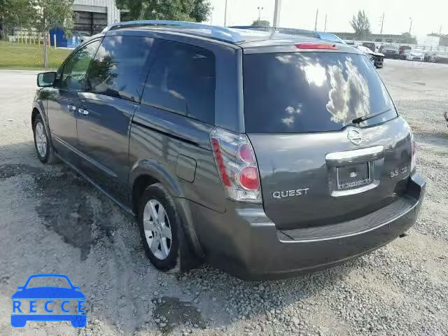 2007 NISSAN QUEST S/SE 5N1BV28U27N103300 image 2
