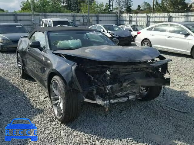 2017 CHEVROLET CAMARO LT 1G1FB3DSXH0129398 зображення 0