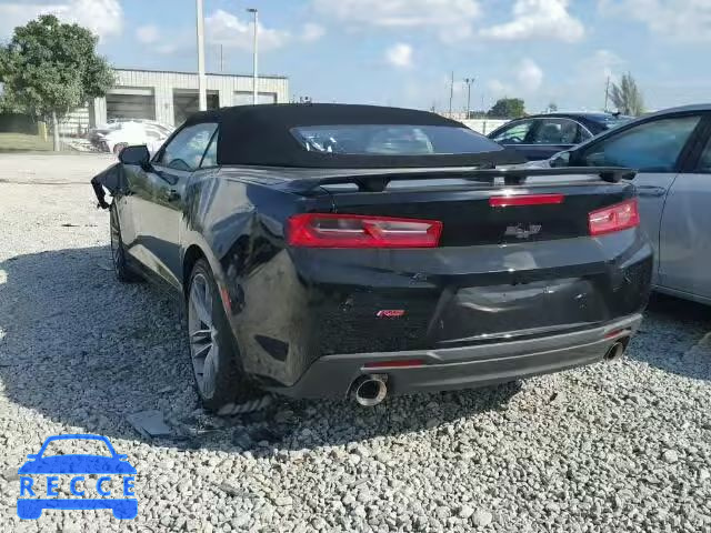 2017 CHEVROLET CAMARO LT 1G1FB3DSXH0129398 зображення 2