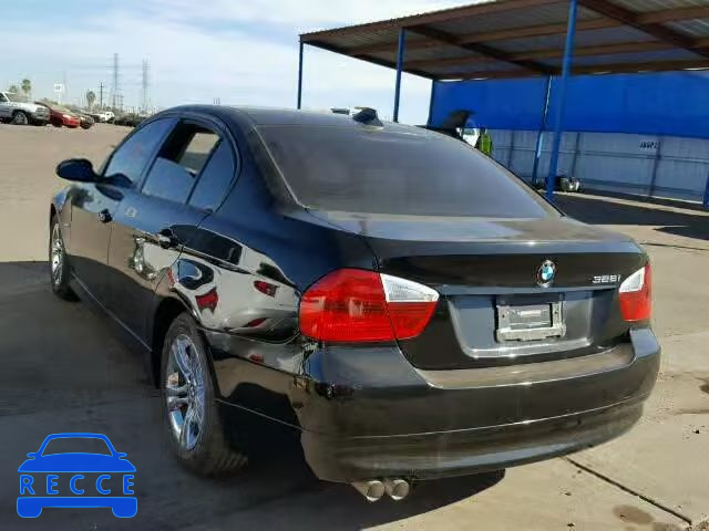 2007 BMW 328I WBAVA37567NL11741 image 2