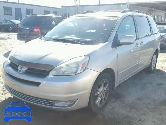 2004 TOYOTA SIENNA XLE 5TDZA22CX4S210390 image 1