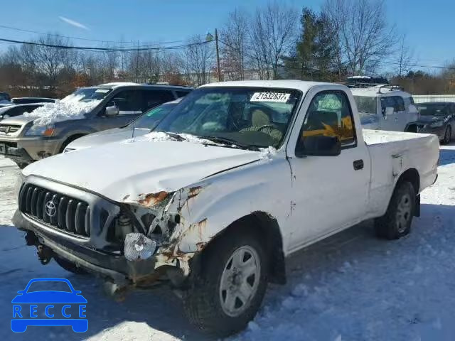 2004 TOYOTA TACOMA 5TENL42N54Z411641 image 1