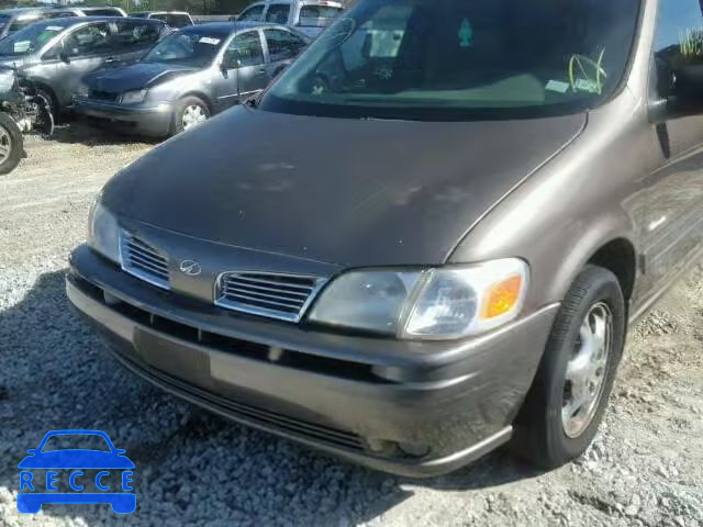 2002 OLDSMOBILE SILHOUETTE 1GHDX13E42D307638 image 8