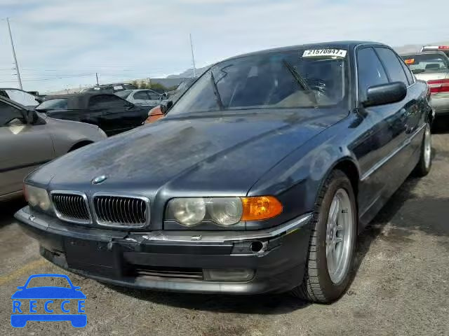 2000 BMW 740IL WBAGH834XYDP13638 image 1
