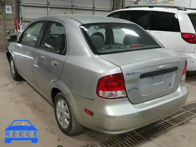 2005 CHEVROLET AVEO/LS KL1TD526X5B365806 image 2