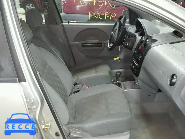 2005 CHEVROLET AVEO/LS KL1TD526X5B365806 image 4