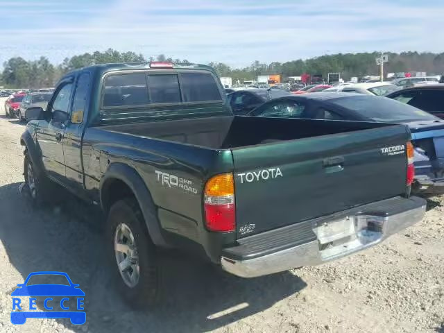 2002 TOYOTA TACOMA XTR 5TESM92N22Z100713 image 2