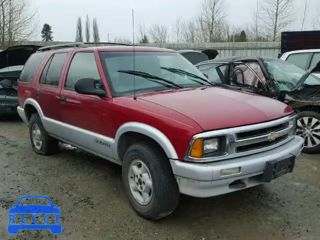 1996 CHEVROLET BLAZER 1GNDT13W0T2209687 image 0