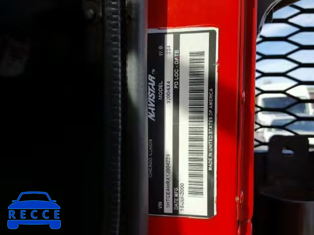 2000 INTERNATIONAL 9200 1HTCEAHRX1J004224 image 9