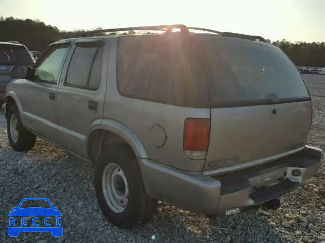 1999 CHEVROLET BLAZER 1GNCS13WXXK122500 Bild 2