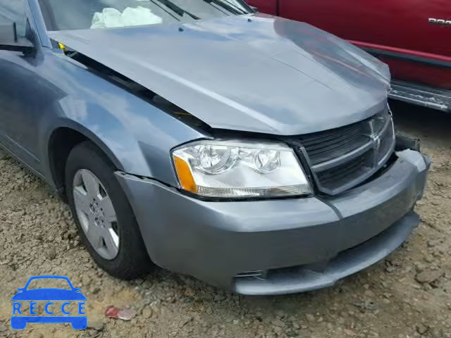 2009 DODGE AVENGER SE 1B3LC46B89N522395 image 8