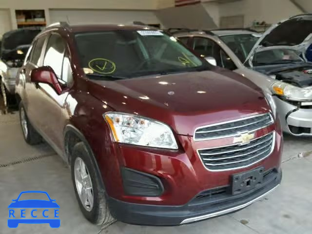 2016 CHEVROLET TRAX 1LT 3GNCJPSB9GL186661 зображення 0