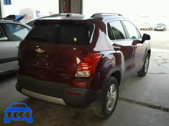 2016 CHEVROLET TRAX 1LT 3GNCJPSB9GL186661 зображення 3