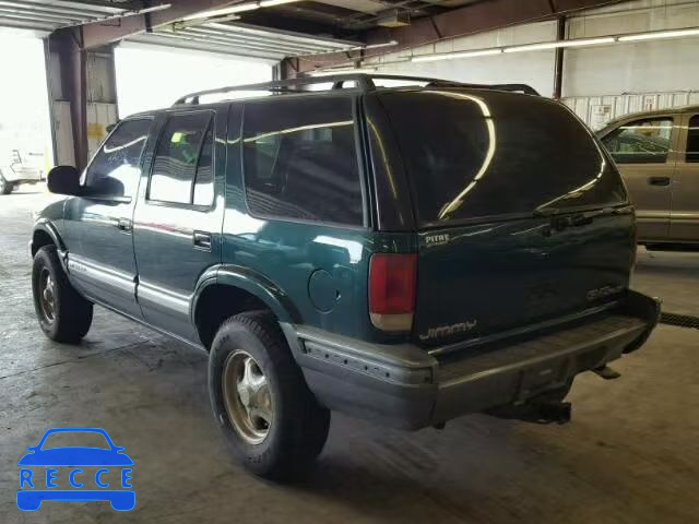 1997 GMC JIMMY 1GKDT13W8V2532160 зображення 2