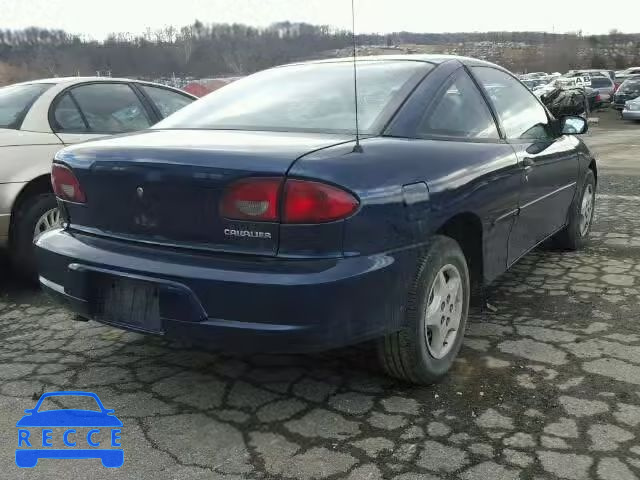 2002 CHEVROLET CAVALIER 1G1JC124X27304358 image 3