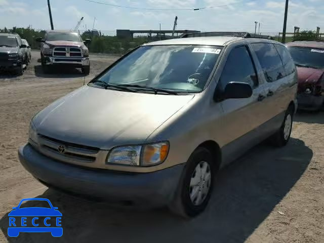 2000 TOYOTA SIENNA CE 4T3ZF19C0YU301738 image 1