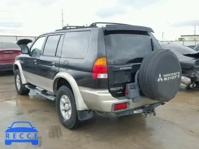 1998 MITSUBISHI MONTERO SP JA4MT31P4WP025452 image 2