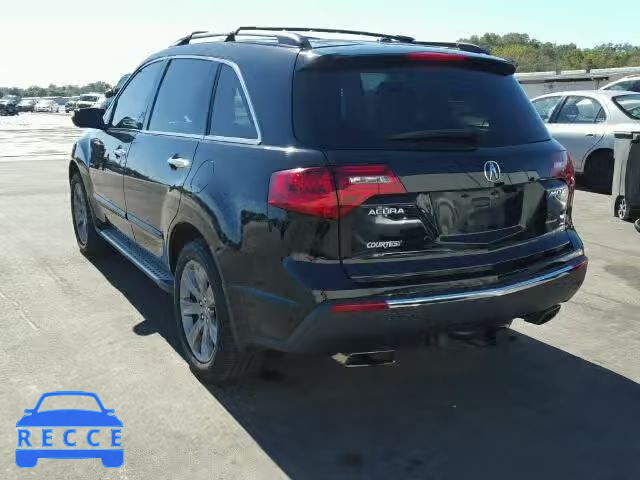 2011 ACURA MDX Advance 2HNYD2H75BH508221 image 2