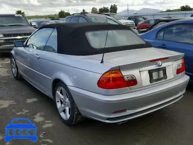 2001 BMW 325CI WBABS33461JY56690 image 2