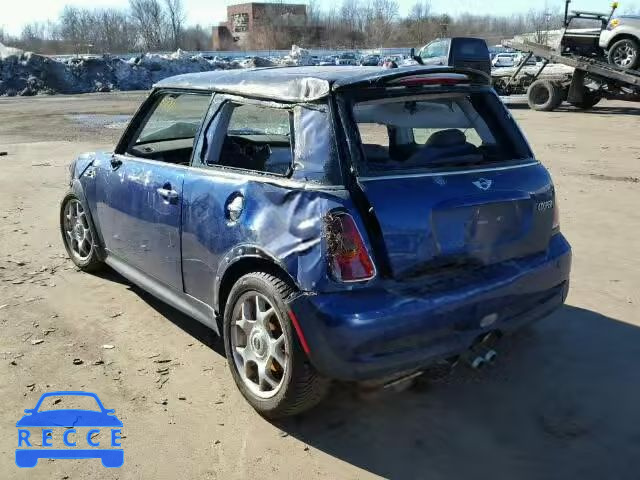 2003 MINI COOPER S WMWRE33423TD74119 image 2