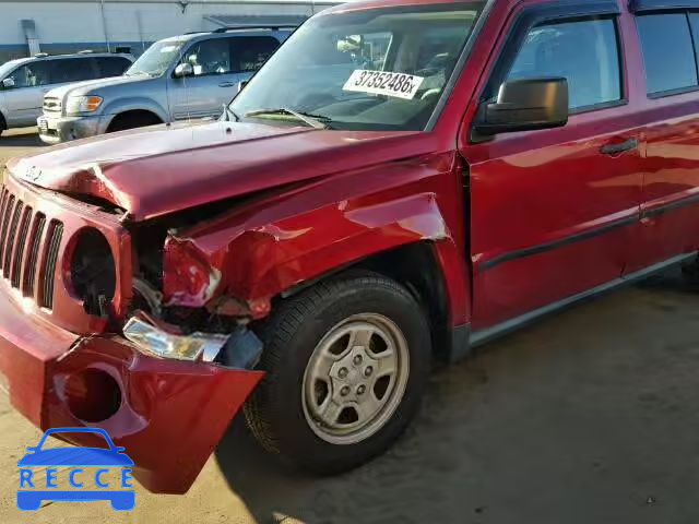 2009 JEEP PATRIOT SP 1J4FF28B69D205638 image 9
