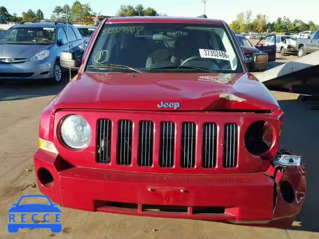 2009 JEEP PATRIOT SP 1J4FF28B69D205638 image 8