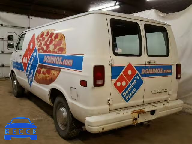 1991 DODGE RAM VAN B3 2B7KB31Z3MK456466 image 2