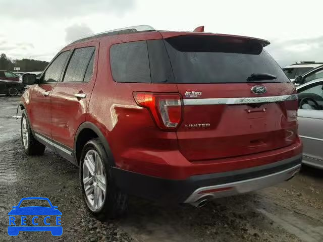 2016 FORD EXPLORER L 1FM5K8FH0GGB61358 зображення 2