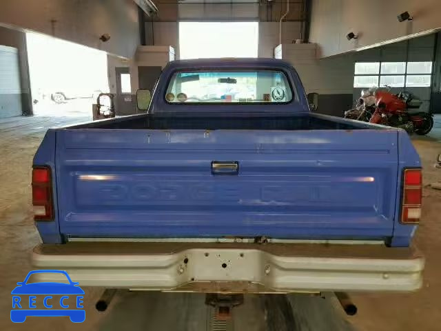 1987 DODGE D-150 1B7HD14T7HS342479 Bild 5