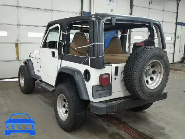 2000 JEEP WRANGLER S 1J4FA49S5YP747755 image 2