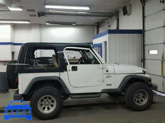 2000 JEEP WRANGLER S 1J4FA49S5YP747755 Bild 8