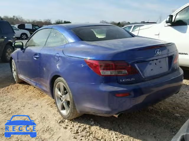 2010 LEXUS IS350 JTHFE2C2XA2500188 image 2