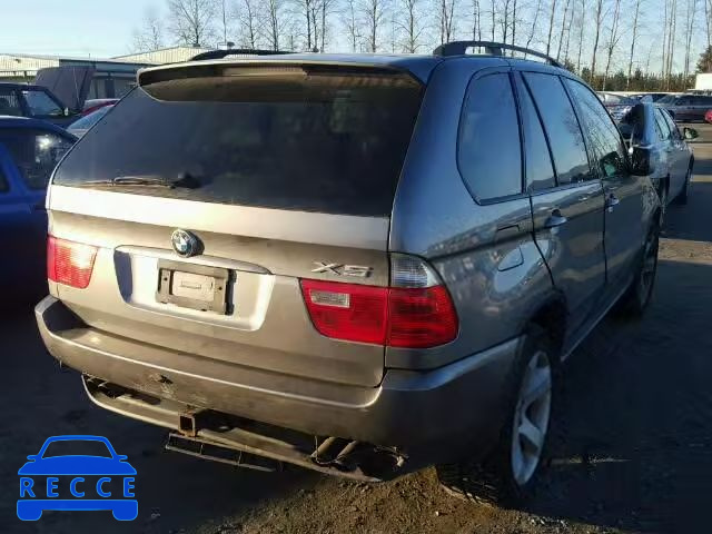 2005 BMW X5 4.4I 5UXFB53505LV18817 зображення 3