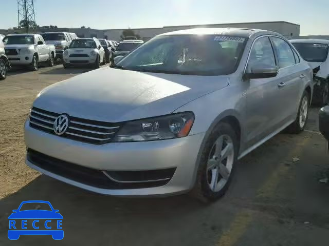 2014 VOLKSWAGEN PASSAT S 1VWAT7A36EC039739 зображення 1